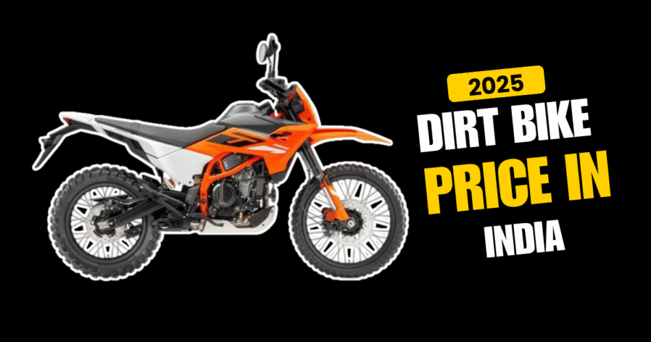 dirt bike price in india
