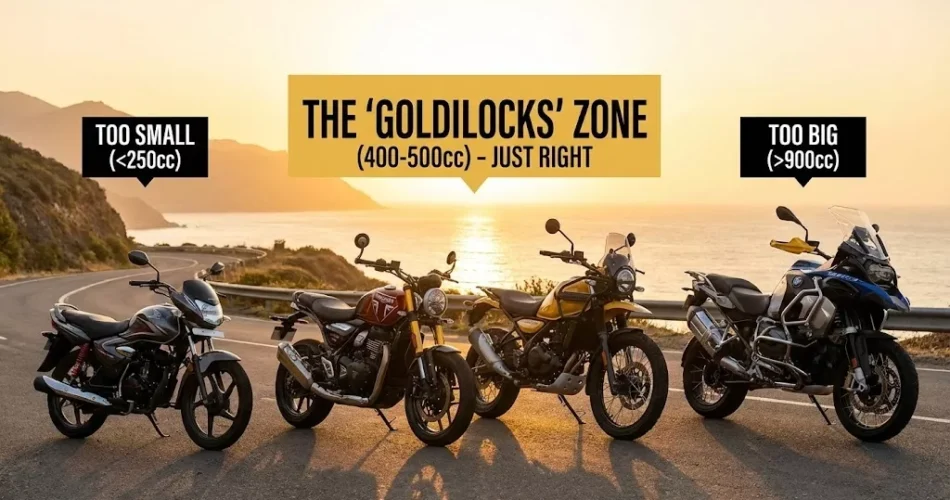 400cc to 500cc motorcycles