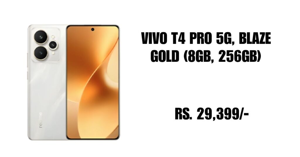 vivo T4 Pro 5G, Blaze Gold (8GB, 256GB)